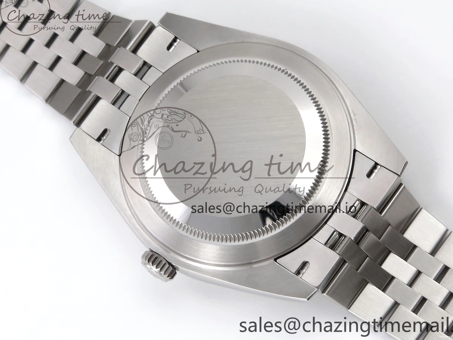 Best White 41 EWEF 126334 Jubilee Edition Dial DateJust A3235 on Bracelet Silver 1224